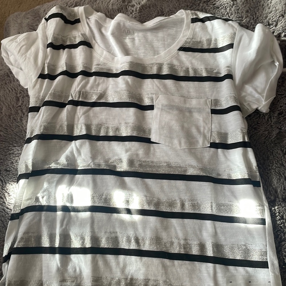 Striped casual tee